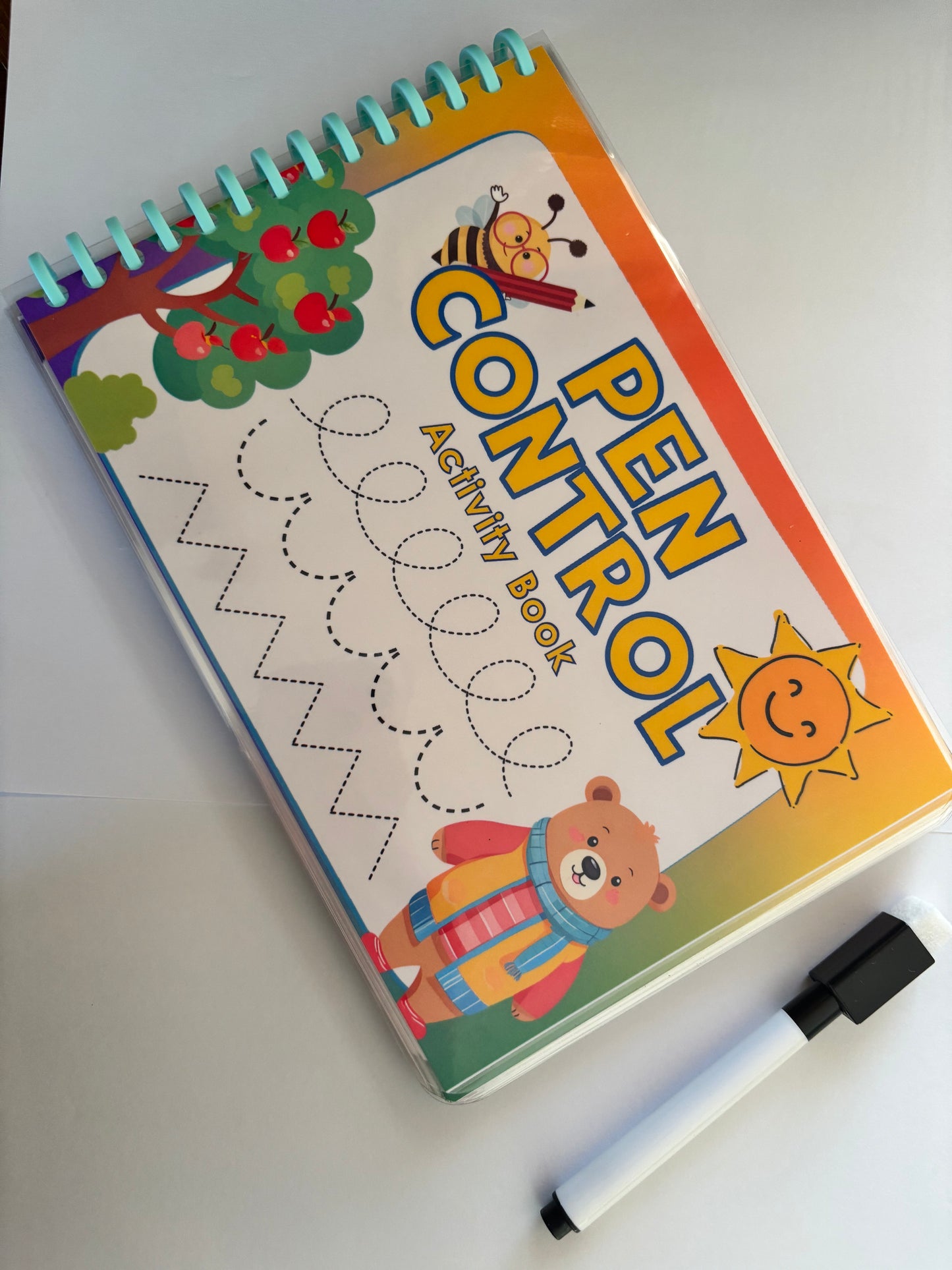 Pen Control Activity Book with Pen